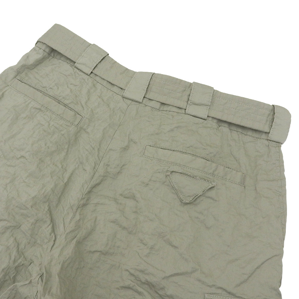 PRADA Excellent Condition Stretch Cotton Bermuda Shorts Bottoms Men's Khaki S 24SS Bottoms