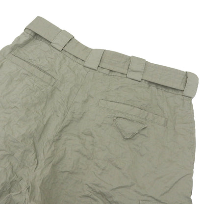 PRADA Excellent Condition Stretch Cotton Bermuda Shorts Bottoms Men's Khaki S 24SS Bottoms