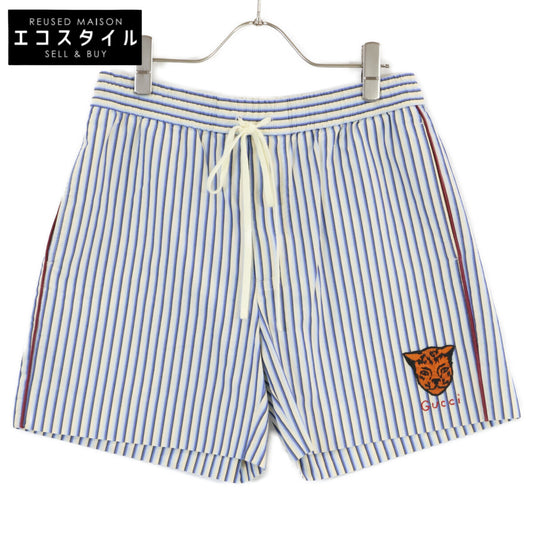 GUCCI 古驰 18年 521700 条纹短裤 下装