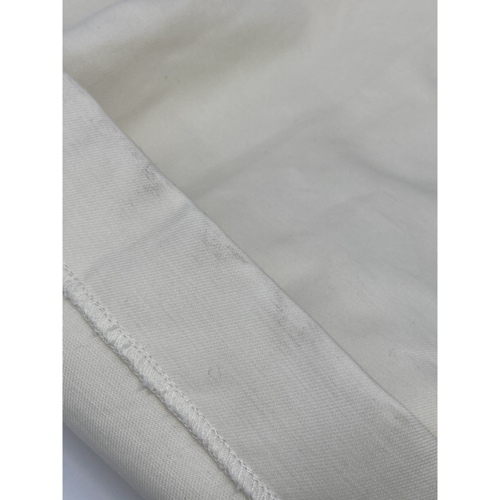 Ivory Cotton Stitch Pants Bottoms 2 Ladies