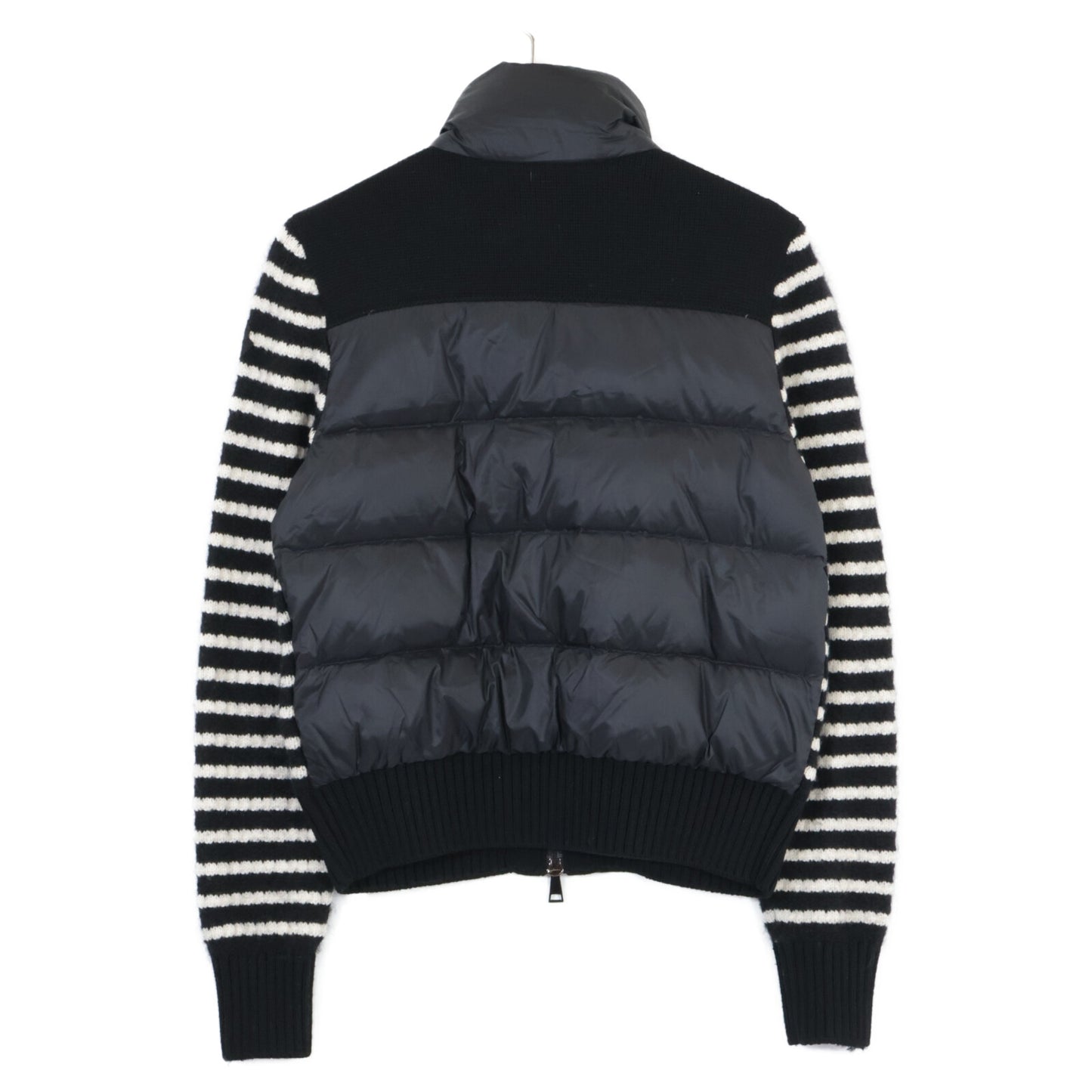 MONCLER モンクレール ブラック×ホワイト CARDIGAN TRICOT ボーダージャケット ジャケット