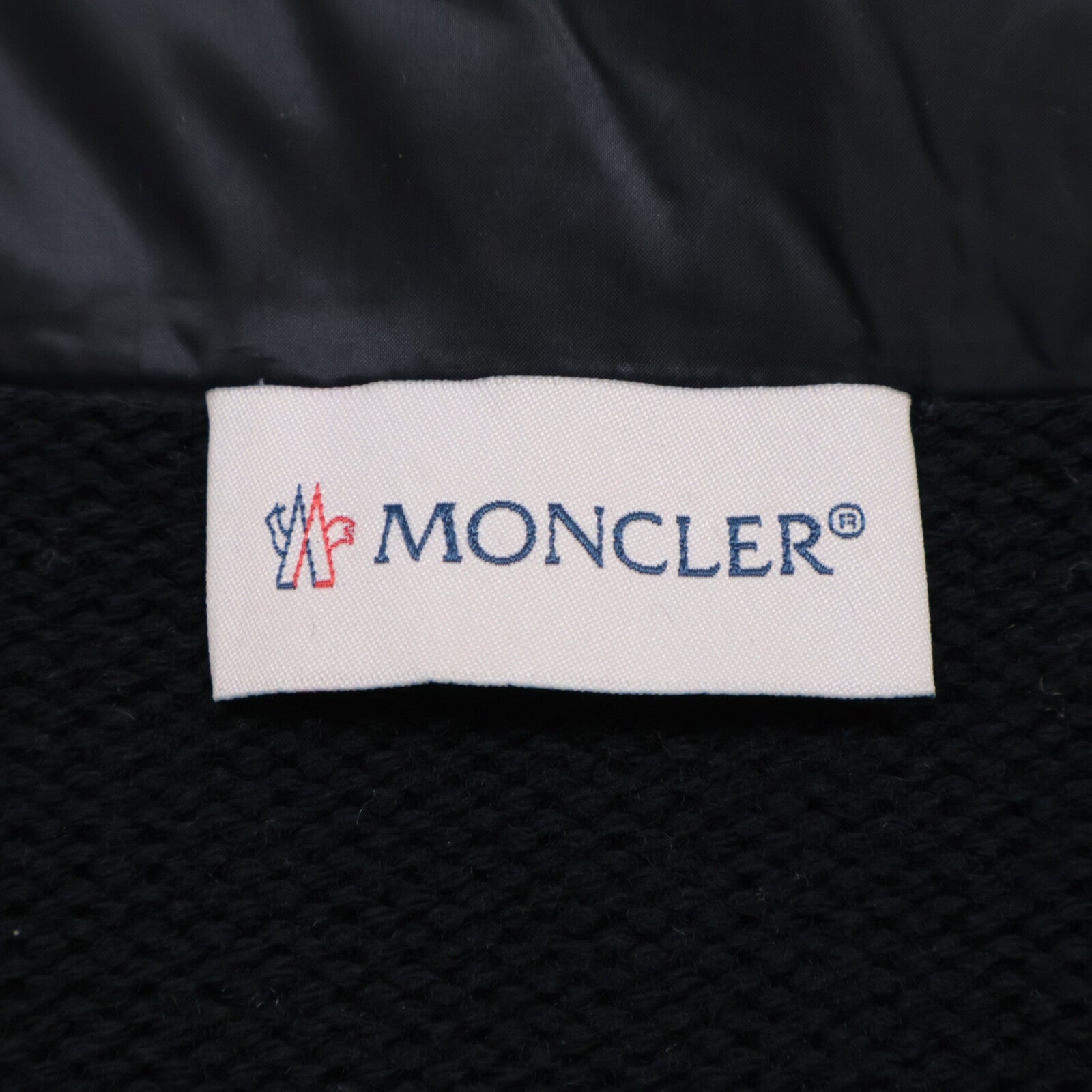 MONCLER モンクレール ブラック×ホワイト CARDIGAN TRICOT ボーダージャケット ジャケット
