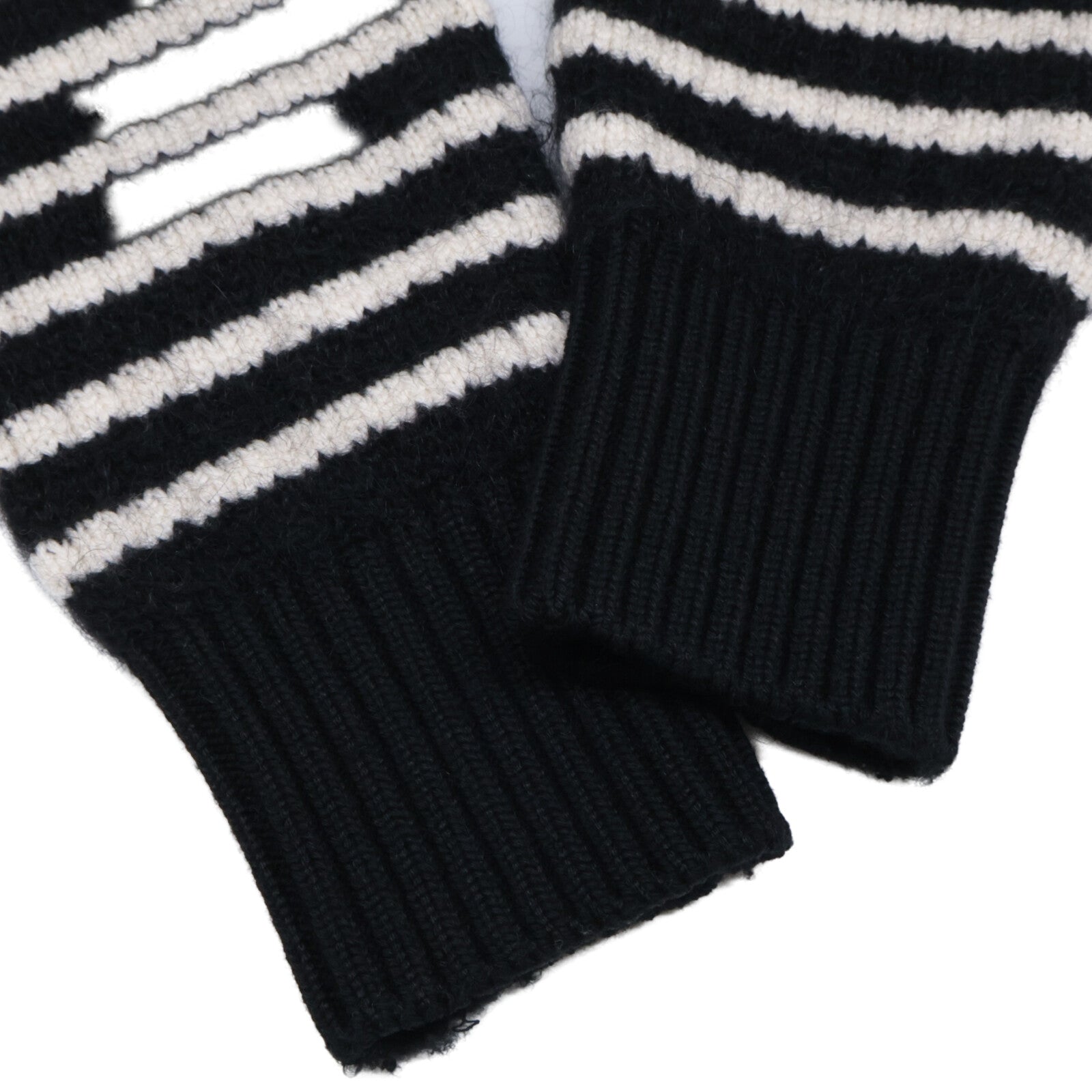 MONCLER モンクレール ブラック×ホワイト CARDIGAN TRICOT ボーダージャケット ジャケット