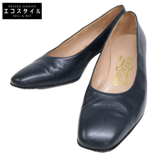49658 レザー パンプス/ シューズ 5 1/2 レディース