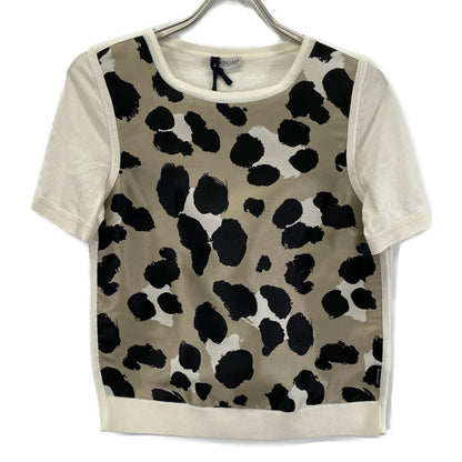 MONCLER モンクレール ベージュ MAGLIA TRICOT GIROCOLLO 半袖Tシャツ トップス