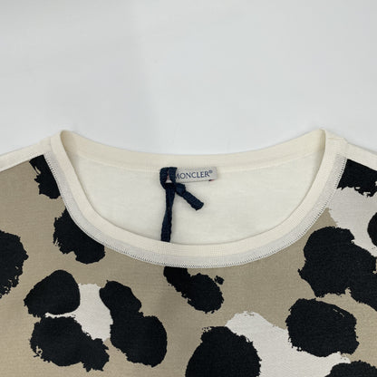 MONCLER モンクレール ベージュ MAGLIA TRICOT GIROCOLLO 半袖Tシャツ トップス