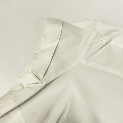 BRUNELLO CUCINELLI 布鲁奈罗·库奇内利 白色短袖长款衬衫 上衣