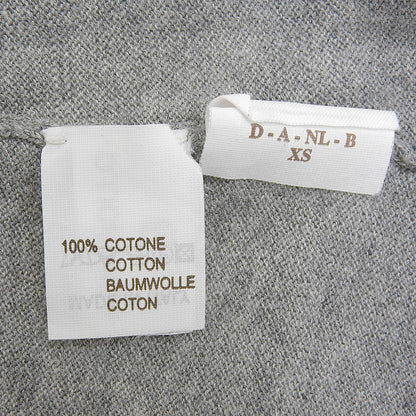 BRUNELLO CUCINELLI Long Cardigan Cotton Tops Women's Gray S Tops