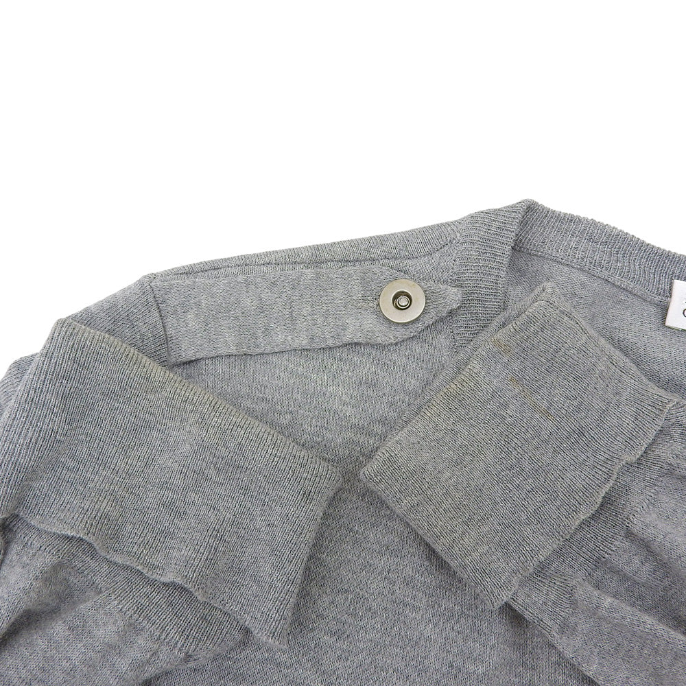 BRUNELLO CUCINELLI Long Cardigan Cotton Tops Women's Gray S Tops