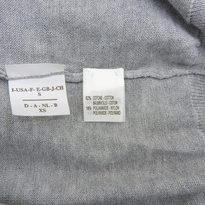BRUNELLO CUCINELLI ブルネロクチネリ コットン デザイン カーディガン 1つボタン トップス レディース グレー XS トップス
