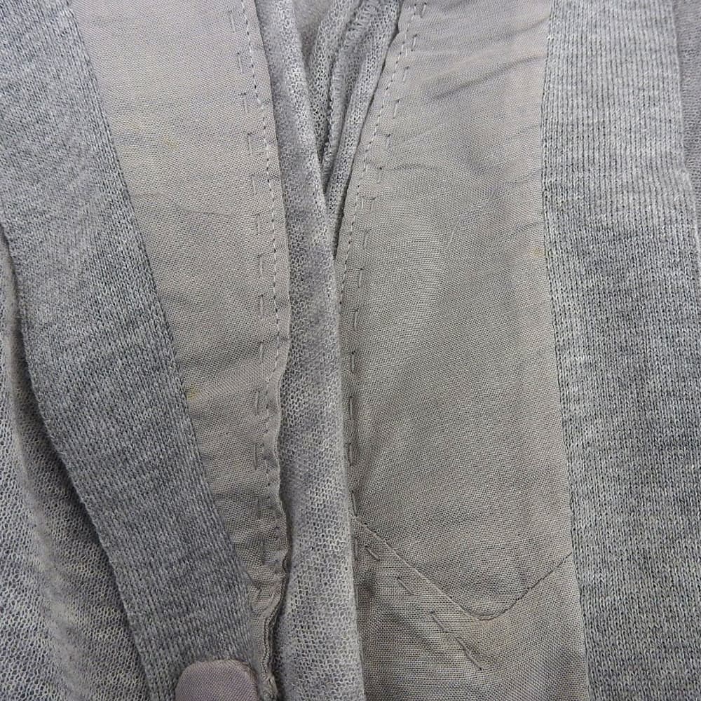 BRUNELLO CUCINELLI ブルネロクチネリ コットン デザイン カーディガン 1つボタン トップス レディース グレー XS トップス