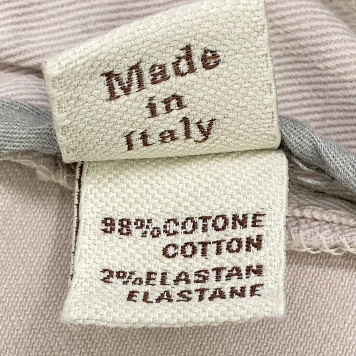 BRUNELLO CUCINELLI ブルネロクチネリ ライトグレーコットン パンツ ボトムス