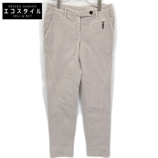 Gray cotton pants bottoms 38 women's