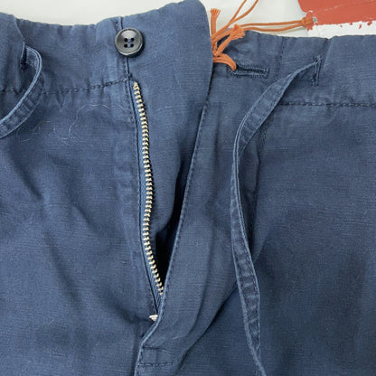 Navy FAM1894 Cotton Half Pants Bottoms XS Men's