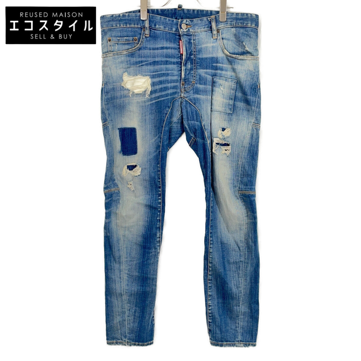 19年款 靛蓝色 S74LB0613 Tidy Biker Jean 下装 52 男士