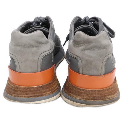 HERMES Drive Sellier Motif Suede/Mesh Sneakers