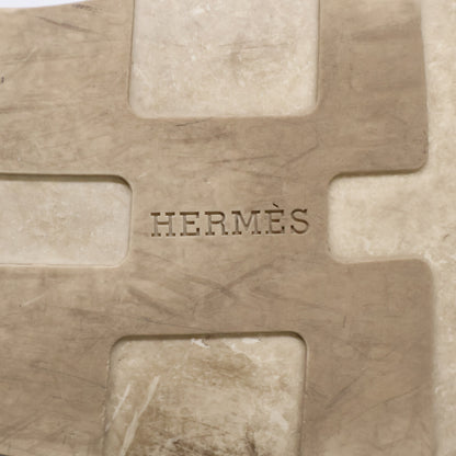 HERMES Drive Sellier Motif Suede/Mesh Sneakers