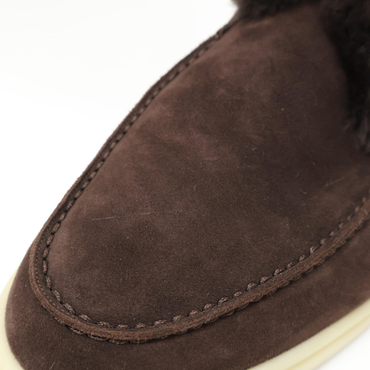 Loro Piana ロロピアーナ 【美品】ムートンレザー ボア チャッカブーツ シューズ