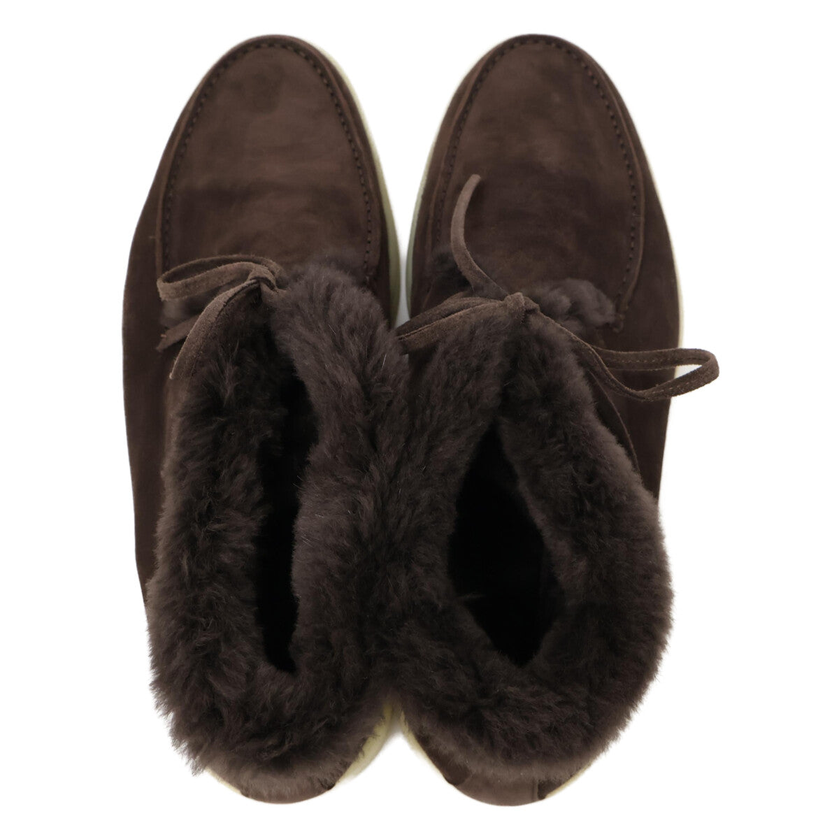 Loro Piana 诺悠翩雅 【美品】羊羔绒皮毛一体 短靴 鞋子 43码