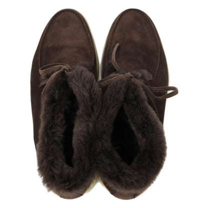 Loro Piana 诺悠翩雅 【美品】羊羔绒皮毛一体 短靴 鞋子 43码