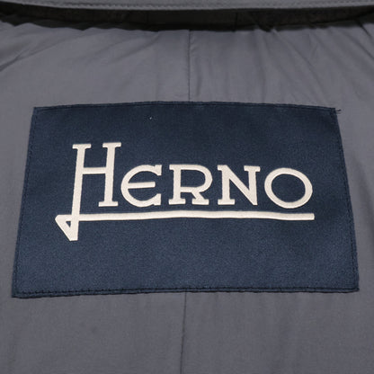 HERNO Herno [Beautiful condition/Domestic authenticity] PI0328U PIACENZA cashmere x silk fur/hooded down jacket 48