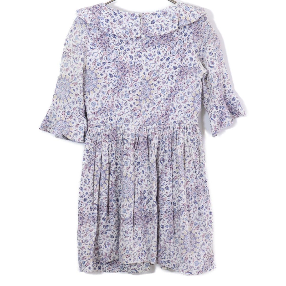 Zimmermann Zimmermann 小碎花 100% 亚麻 迷你连衣裙