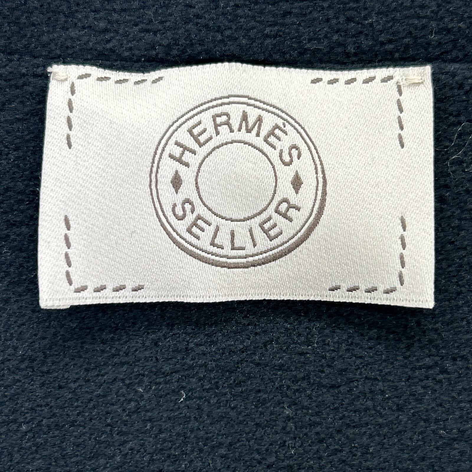 HERMES 爱马仕 H800165E 棕色抓绒内衬尼龙夹克 夹克