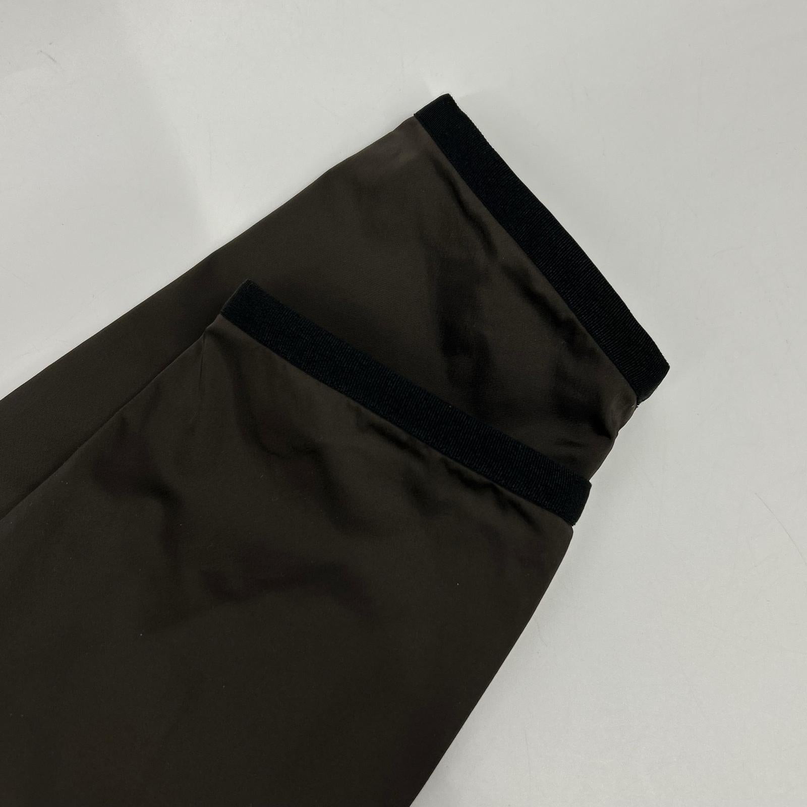 HERMES 爱马仕 H800165E 棕色抓绒内衬尼龙夹克 夹克