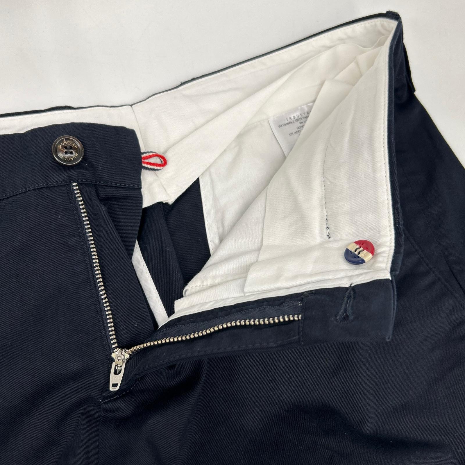 MONCLER Navy Half Pants Bottoms