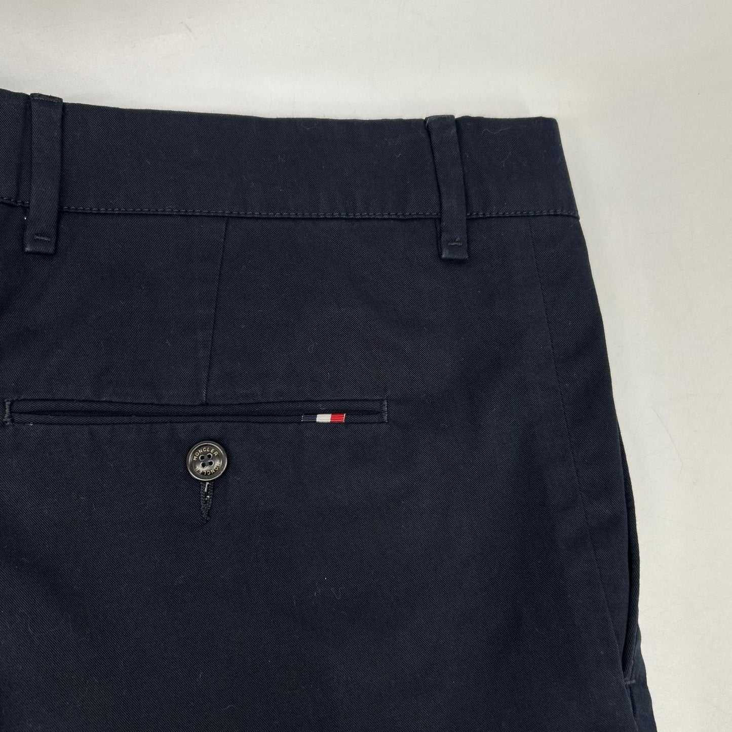 MONCLER Navy Half Pants Bottoms