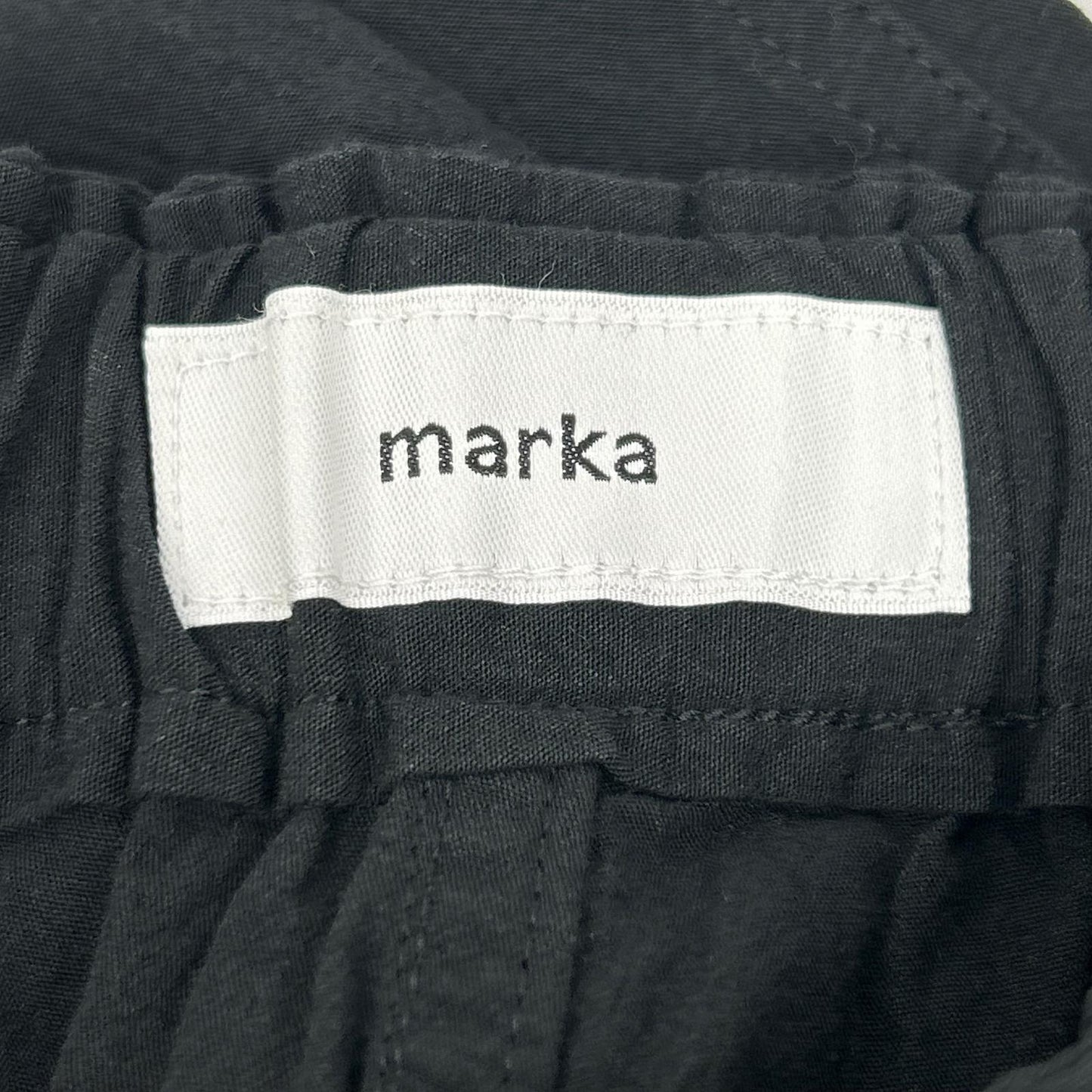 marka マーカ M24A-09PY01C ブラック オーガニックコットン ファティーグパンツ/カーゴ ボトムス