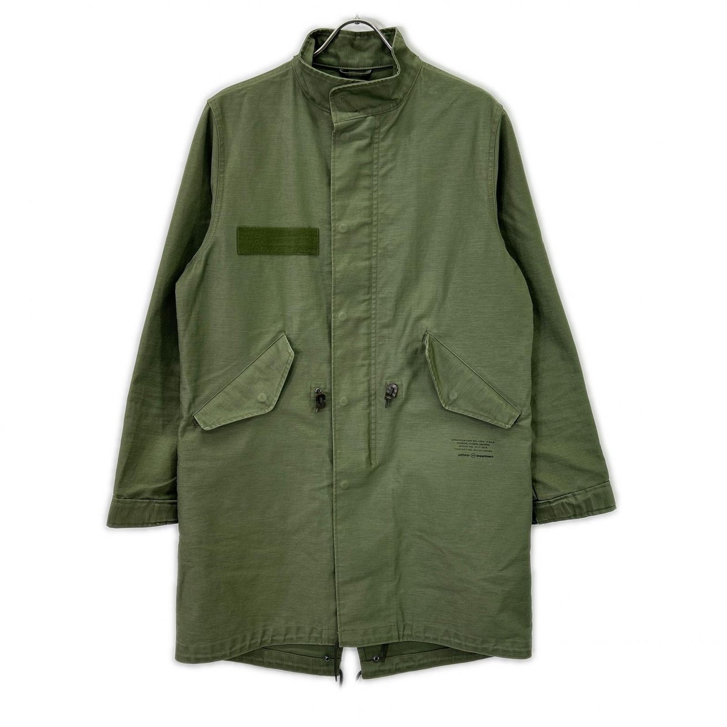 uniform experiment ユニフォームエクスペリメント 178016 UEN MILITARY STAND COLLAR COAT コート