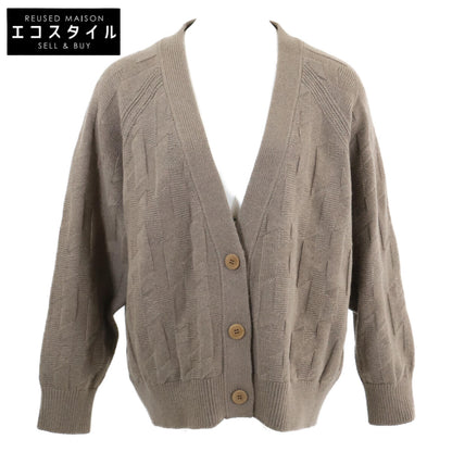 HERMES エルメス 【美品/国内正規】2707D3 カレッジH ジャガード ニットカーディガン トップス
