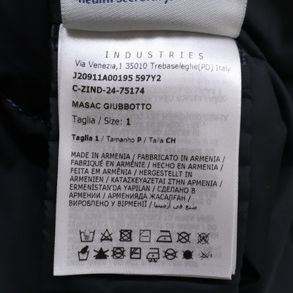 【美品/24年製】MASAC フード付ダウンジャケット ジャケット 1 メンズ