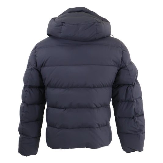 Excellent condition BRETT-SKT ACQUA PROOF Hooded Goose Down Jacket 44 Men's