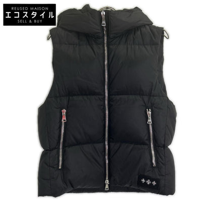 TATRAS MTAT22A4834-D Melko Black Hooded Down Vest Tops