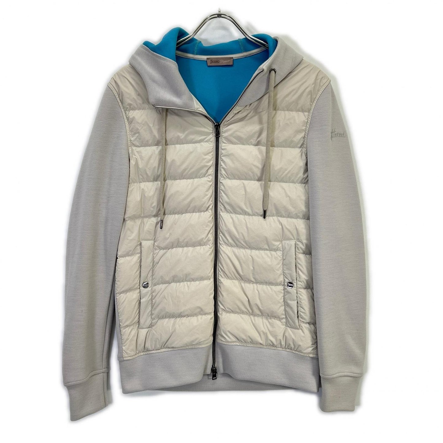 HERNO ヘルノ JP00011UR RESORT COUPLED KNIT EFFECT ダウンジャケット ジャケット