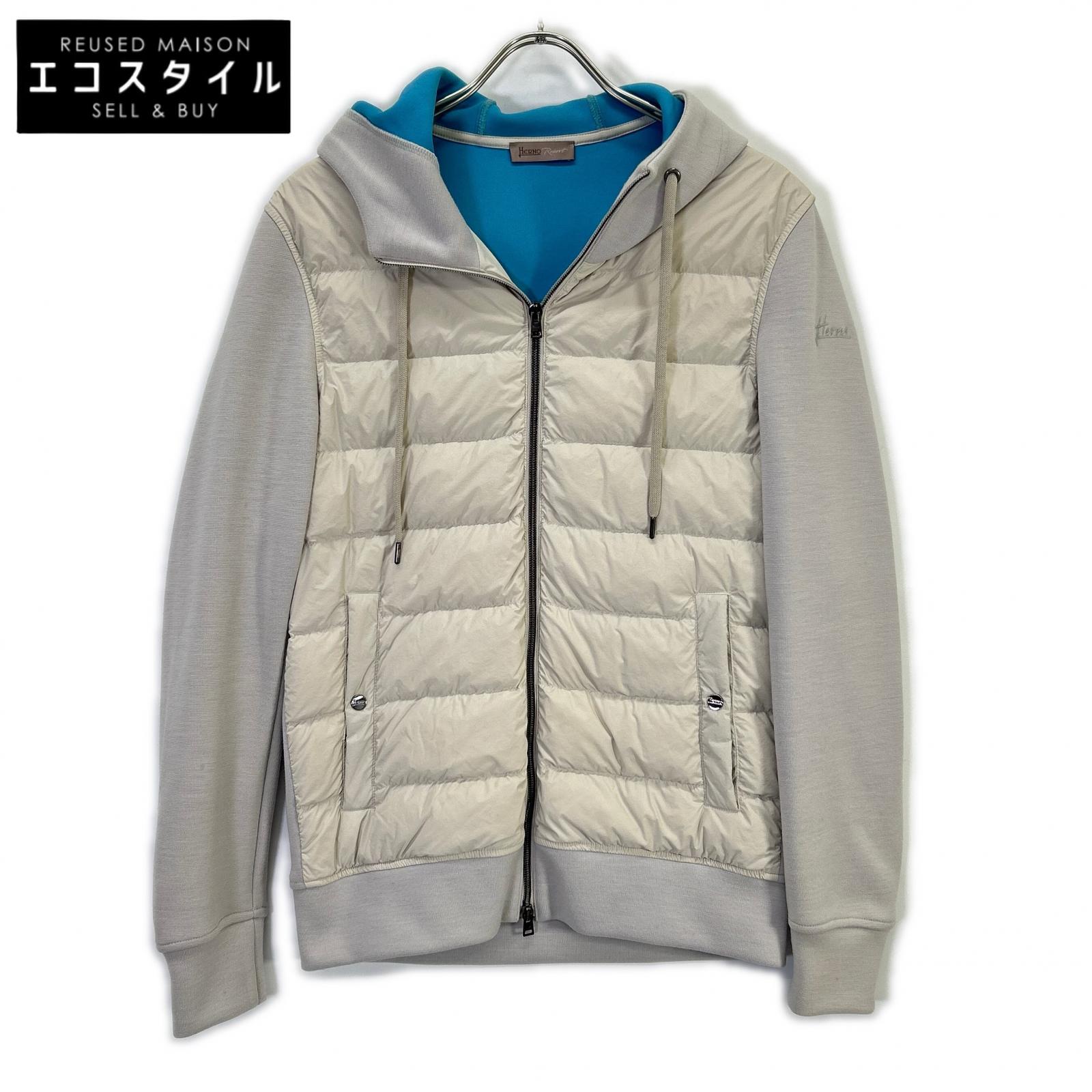 HERNO ヘルノ JP00011UR RESORT COUPLED KNIT EFFECT ダウンジャケット ジャケット