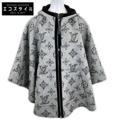 近全新 国内专柜 25AW FSCO08 Mahina Monogram 双面斗篷/披肩 斗篷 披肩 TU 女士