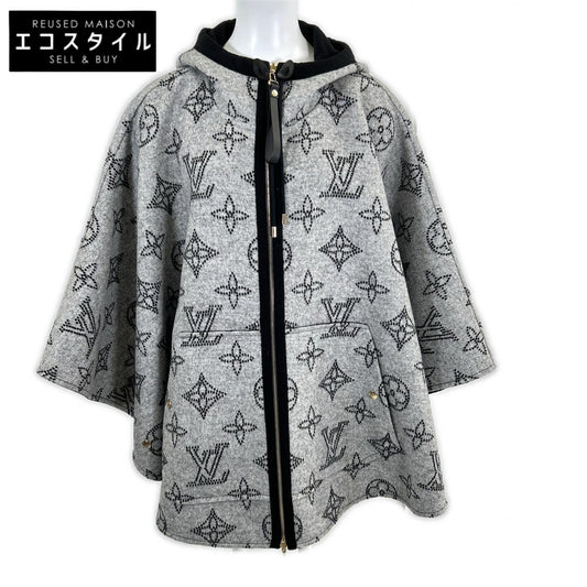 LOUIS VUITTON ルイヴィトン Like New Domestic Authentic 25AW FSCO08 Mahina Monogram Reversible Poncho/Cape Poncho Cape