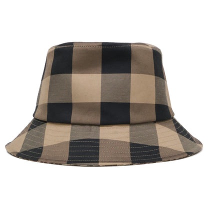 Christian Dior クリスチャンディオール 【美品】04CHE923I142 TEDDY-D ブロックチェック リバーシブル ボブハット 帽子