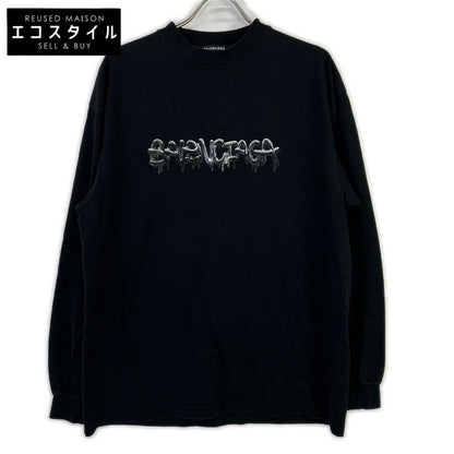 BALENCIAGA Balenciaga 541878 slime logo graphic logo oversized top top