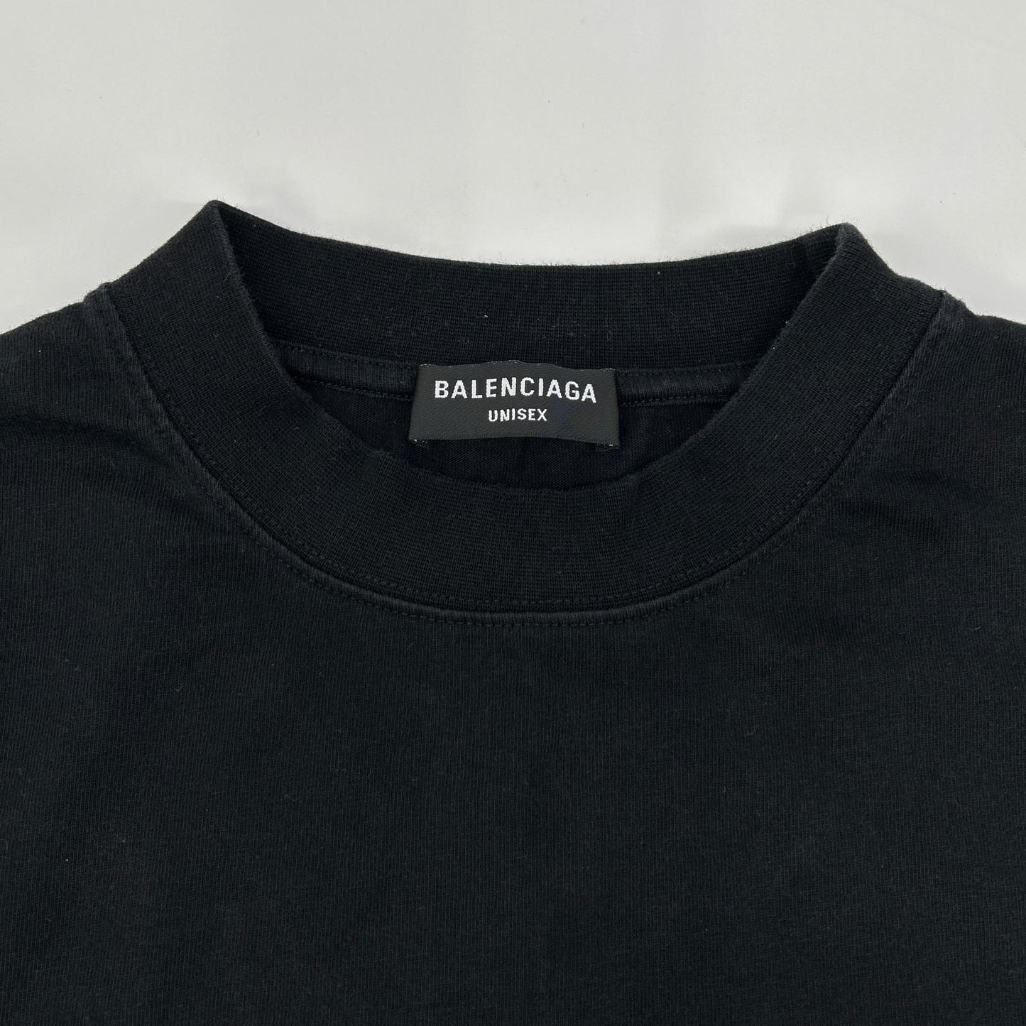 BALENCIAGA Balenciaga 541878 slime logo graphic logo oversized top top