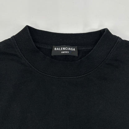 BALENCIAGA Balenciaga 541878 slime logo graphic logo oversized top top