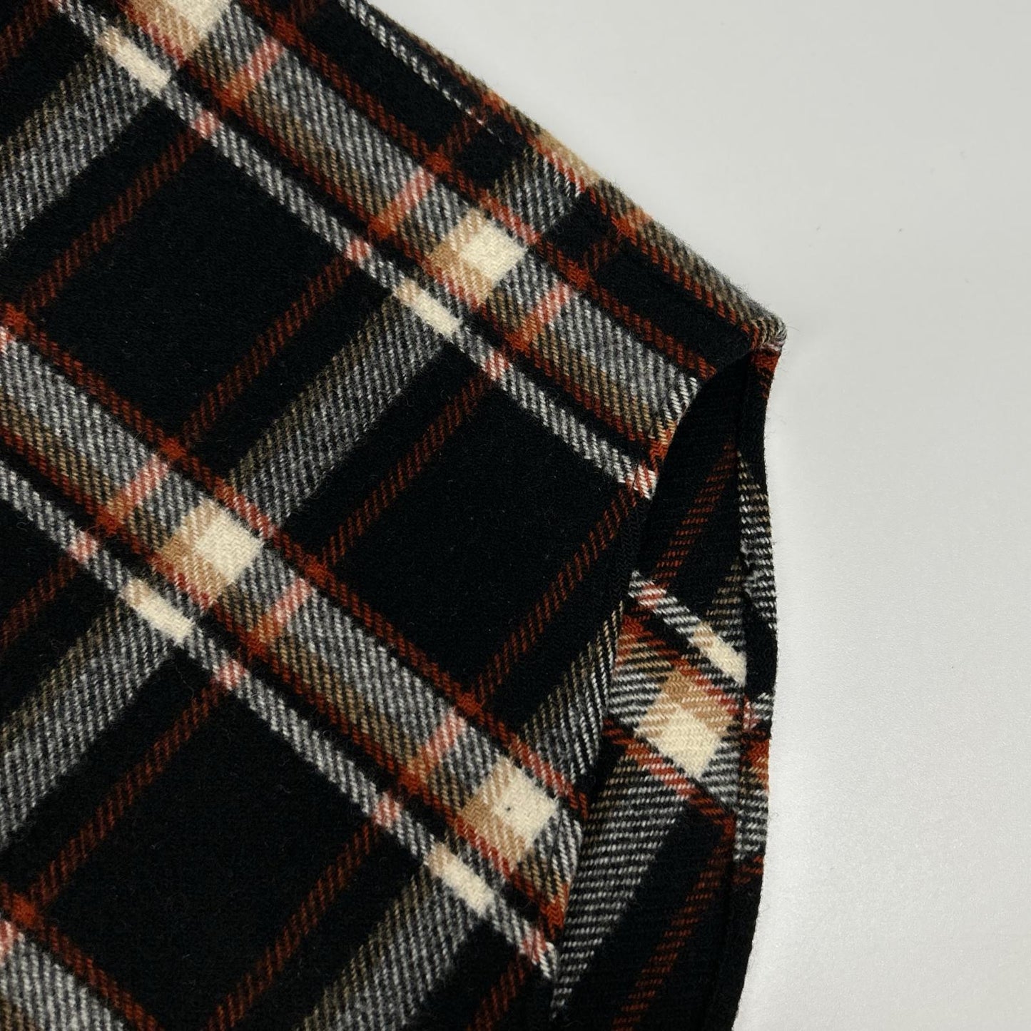 CELINE セリーヌ 2C510231L ウールツイル マルチカラーチェック ルーズシャツ トップス