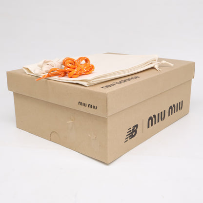 MIUMIU ミュウミュウ ｘNew Balance ニューバランス 530SL スエード ローカットスニーカー シューズ