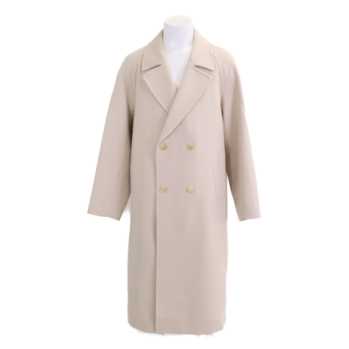 AURALEE オーラリー 【美品】A25AC01WD TWISTED DOUBLE CLOTH COAT ツイストダブルクロス コート