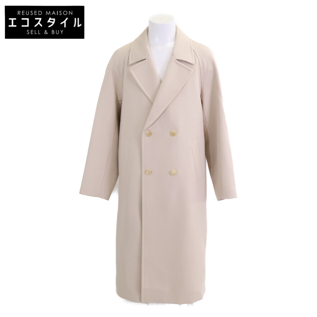 AURALEE オーラリー 【美品】A25AC01WD TWISTED DOUBLE CLOTH COAT ツイストダブルクロス コート