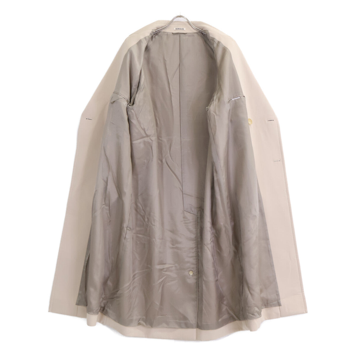AURALEE オーラリー 【美品】A25AC01WD TWISTED DOUBLE CLOTH COAT ツイストダブルクロス コート