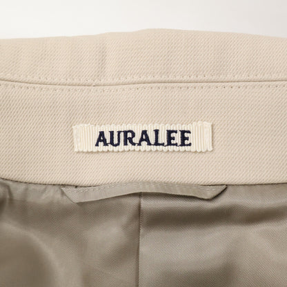 AURALEE オーラリー 【美品】A25AC01WD TWISTED DOUBLE CLOTH COAT ツイストダブルクロス コート